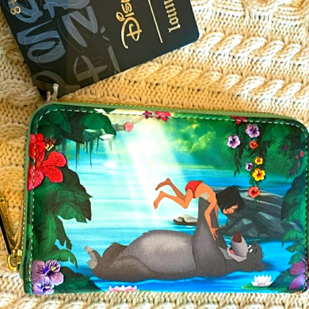 Loungefly Jungle Book Wallet New